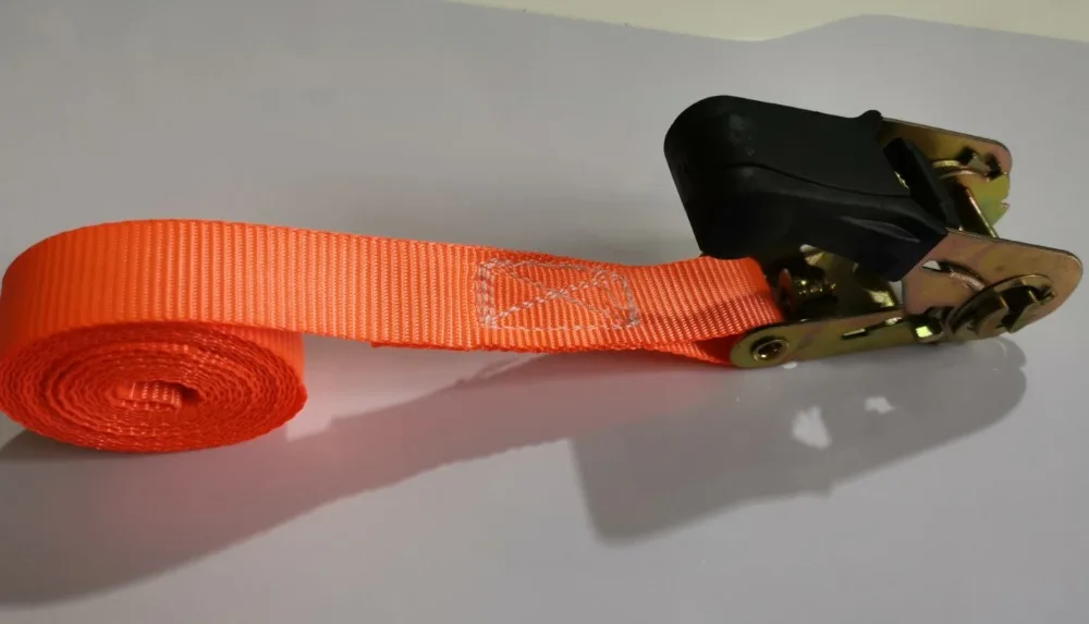 

25MM,1",800KGX4M--7M without hook, ratchet tie down cargo lashing shipping package strap shipment, boat part, marine hardware