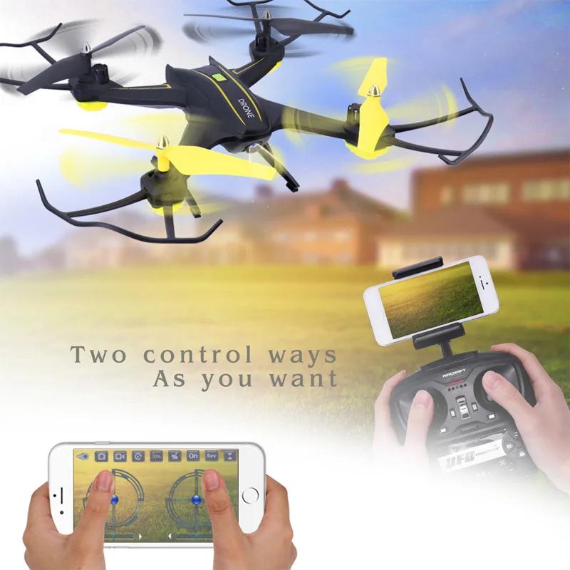 Buy Cheap RC Quadcopter Drone with Camera HD 0.3MP 2MP WiFi FPV Camera Drone Remote Control Helicopter UFO Aerial Aircraft S6
