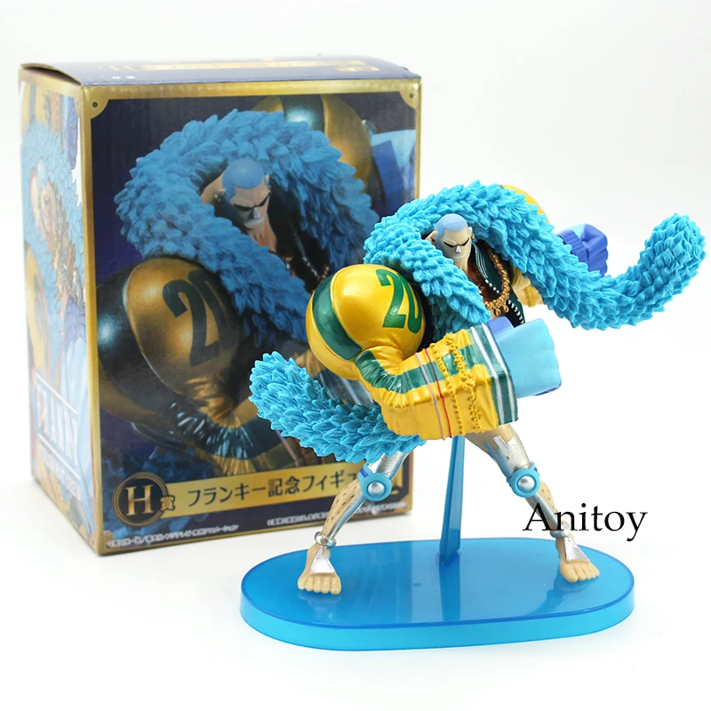 

One Piece Franky H 20th Anniversary Starw Hat Pirates PVC Action Figure Collectible Model Toy 15.5cm