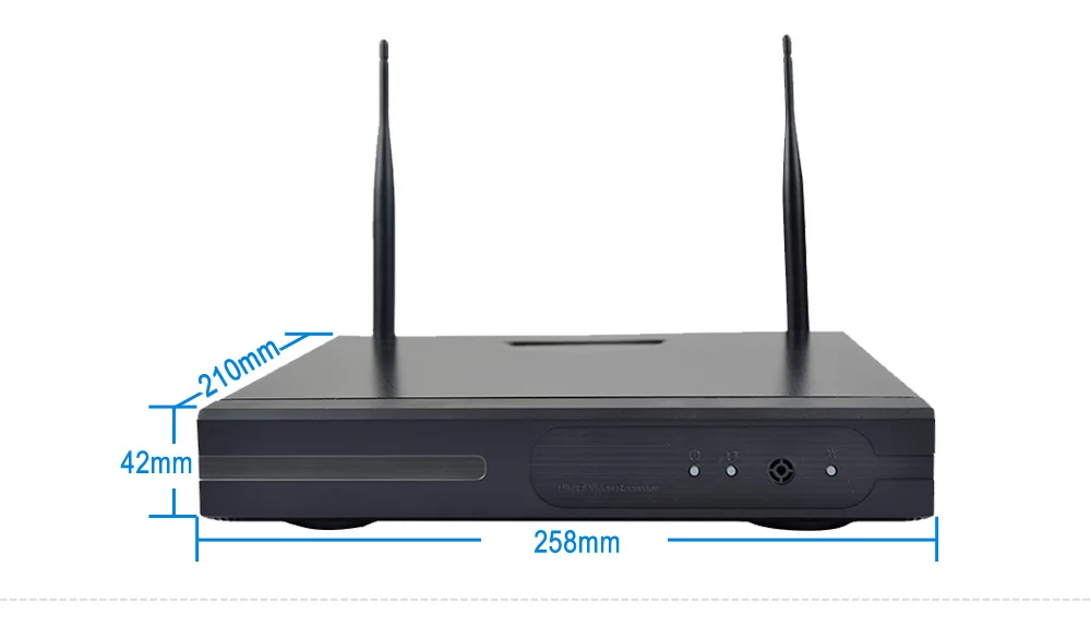 Беспроводные Камеры Безопасности Системы Видеонаблюдения Комплект 4CH Wi-Fi NVR Комплект P2P HD 720 P Ночного Видения Беспроводная IP CCTV Камера Kit Набор