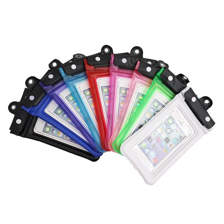 Fastener Waterproof Mobile Phone Swimming Bag