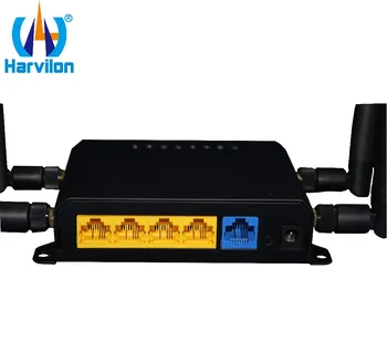 

1 WAN 4 LAN Port 300Mbps 4G LTE Wifi Hotspot Bus Modem Router with SIM Card Slot