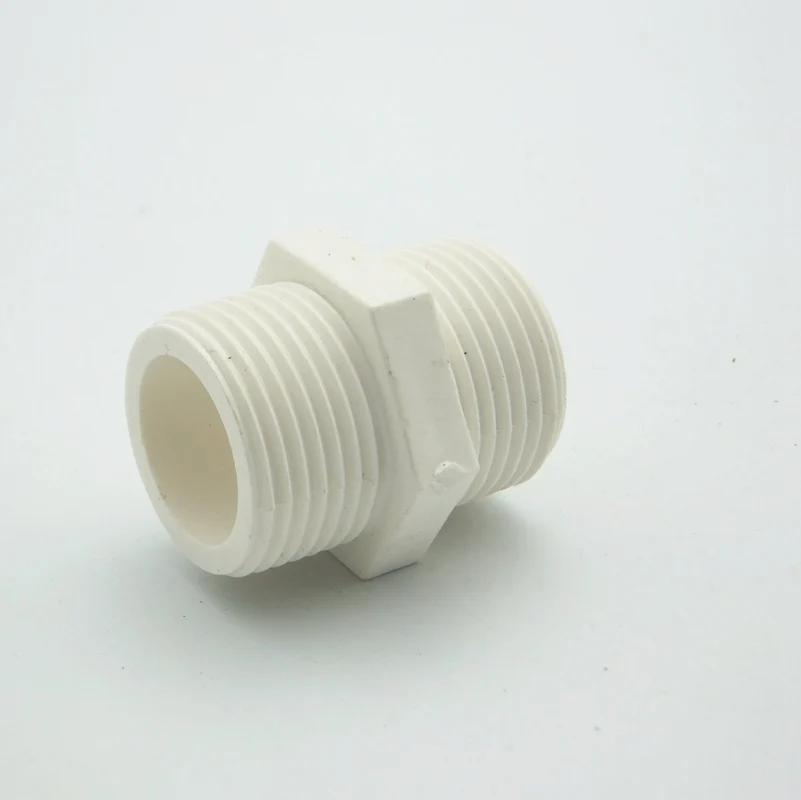 

3/4" BSP Male Connection Hex PVC Pipe Fitting Adapter Coupler Reducer Water Connector For Garden Irrigation System