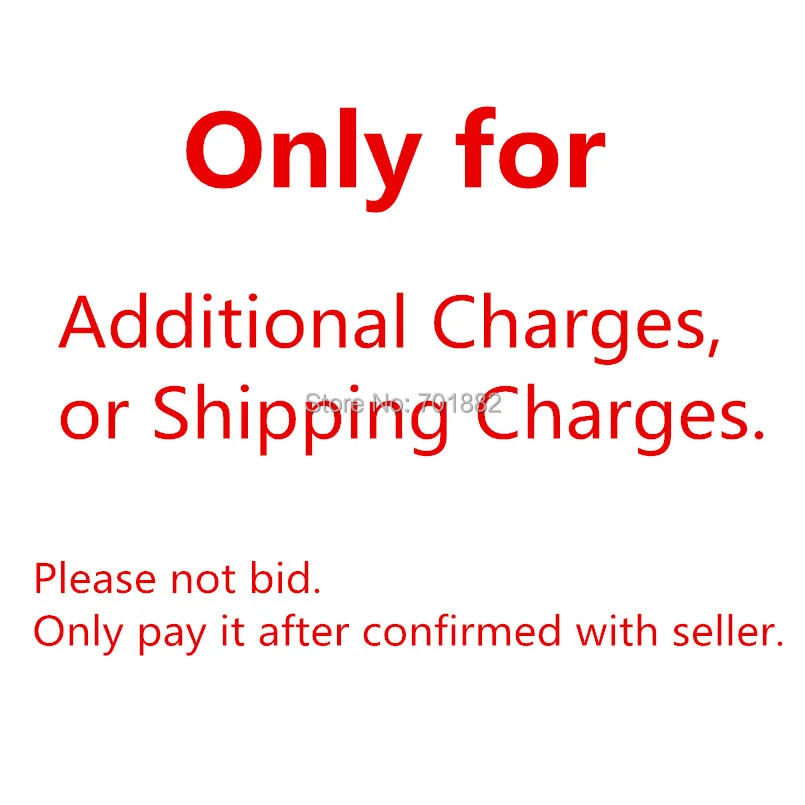 Shipping charges
