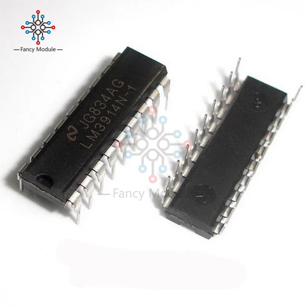 Circuito Integrado LM3915N-1 - DIP 18 - Display LEDS LCD - Bolsa De 2 Unidades - Foto 9