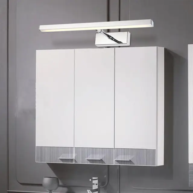 49cm Retractable Bathroom Light Fixtures Led 12w Waterproof Rotated 49cm Retractable Bathroom Light Fixtures Led 12w Waterproof Rotated Bath Wall Sconces