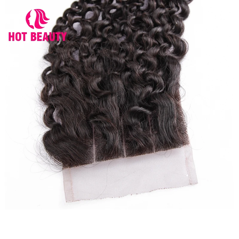 7-kinky curly closure
