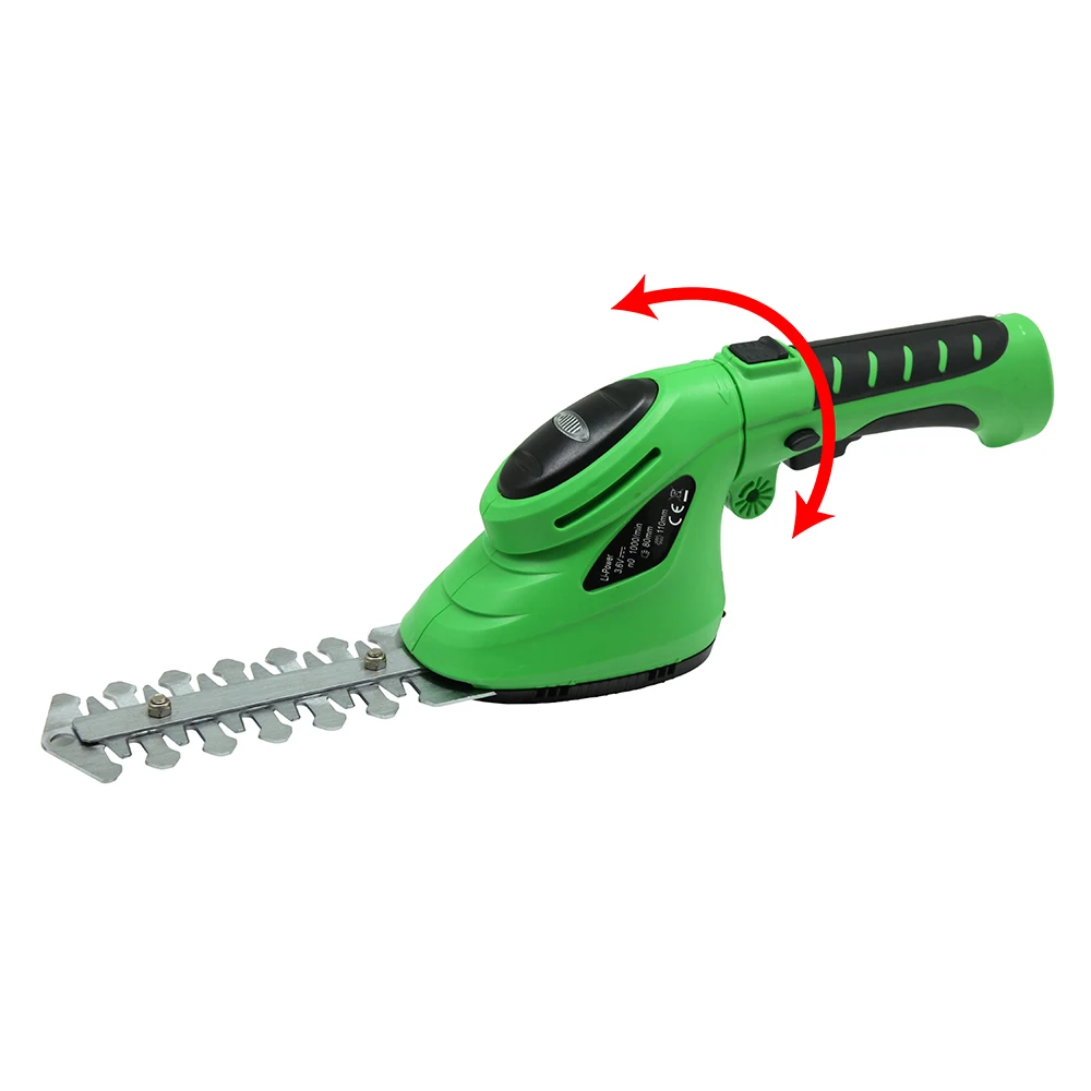 East 3.6V Li-Ion Cordless Electric Hedge Trimmer Grass Cutter Mini Lawn Mower Rechargeable Battery Garden Tool ET2903C East 3.6V Li-Ion Cordless Electric Hedge Trimmer Grass Cutter Mini Lawn Mower Rechargeable Battery Garden Tool ET2903C