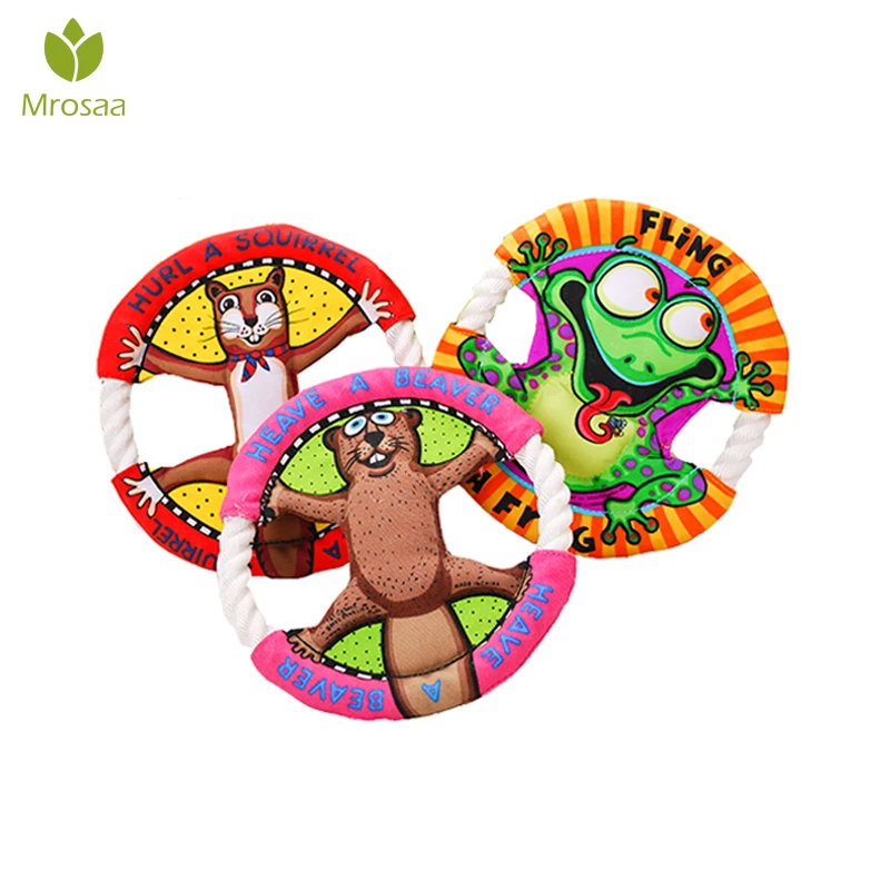 Mrosaa عالية الجودة قماش القرص الطائر كلب لعبة الكرتون تنظيف الأسنان المولي الكلب الملونة اللعب الكلب القطة الأليفة مضغ اللعب Mrosaa عالية الجودة قماش القرص الطائر كلب لعبة الكرتون تنظيف الأسنان المولي الكلب الملونة اللعب الكلب القطة الأليفة مضغ اللعب