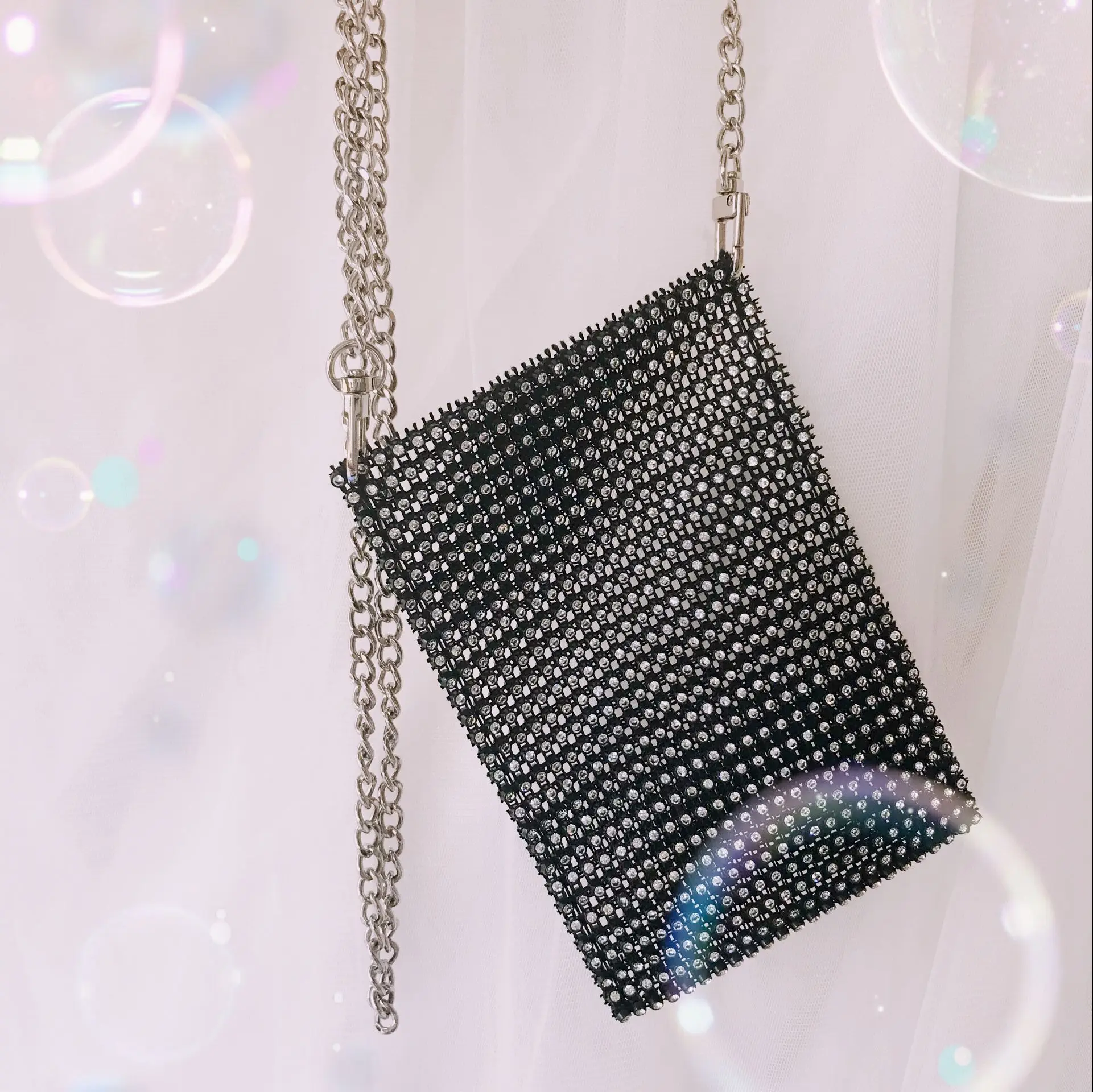 rhinestone crossbody bag