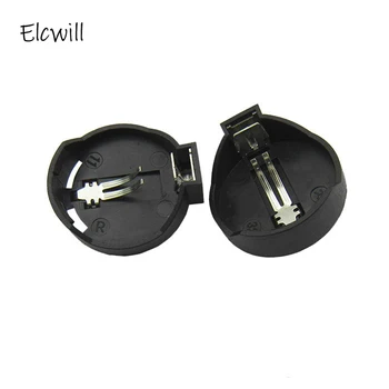 

1/5/10Pcs 3V CR2025 CR2032 Holder Case Button Coin Cell Battery Socket Black