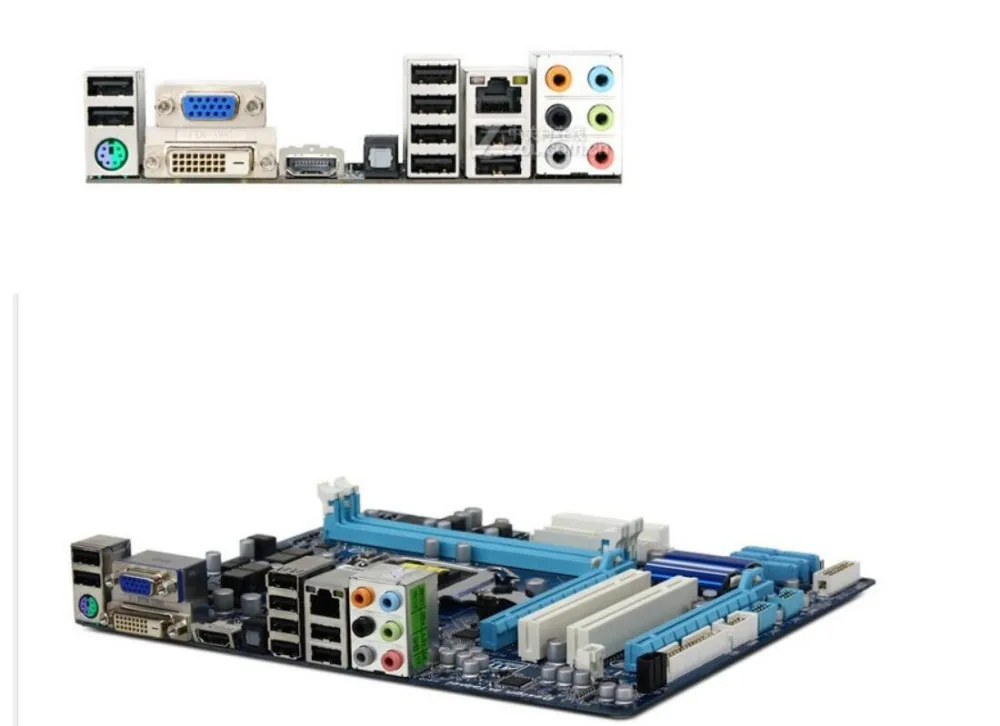 جيجابايت GA-H55M-D2H الأصلي اللوحة DDR3 LGA 1156 ل I3 I5 I7 32NM CPU H55M-D2H 8 GB سطح اللوحة