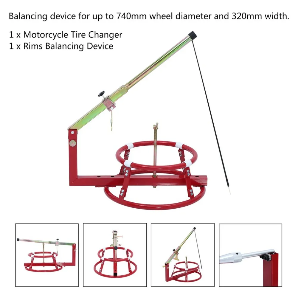 

Durable Motorcycle Tire Changer Set Rims Balancing Device Motorcycle Tire Assembly Tool Universal Motorcycle Repairing Tool