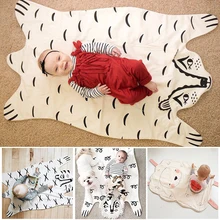 Hot Sale Fashion baby Blanket Game Mat Play mat Bear Blanket Baby Tiger Blanket Animal Carpet ,Warm Bear Play Mats Autumn Winter