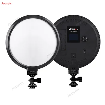 

VL-300T Ultrathin Bi-Color Dimmable 7" Circular LED Video Light 3300K-5600K CRI 95+ for Portrait Children Macro CD50 T03Y