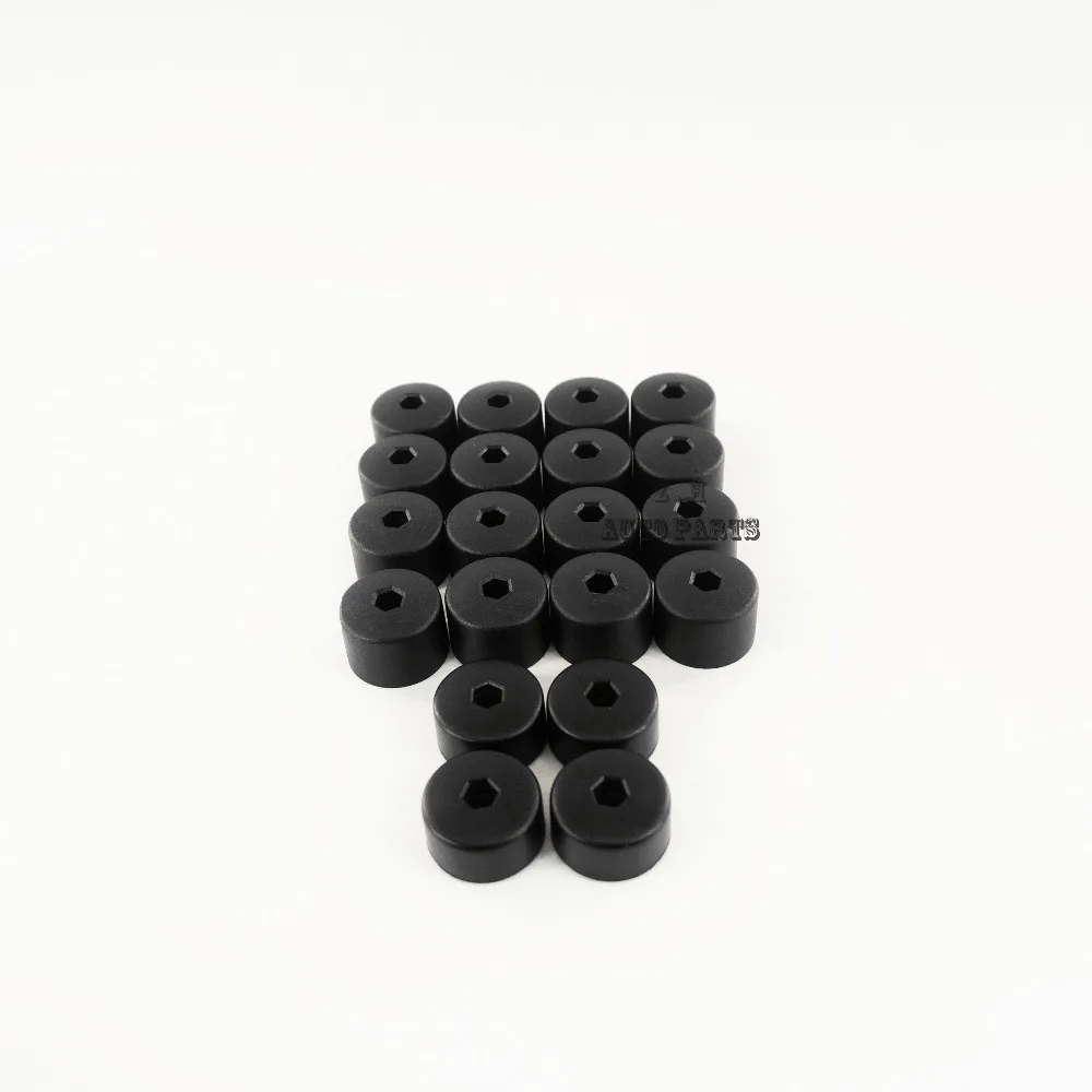 

NEW 20Pcs Wheel Lug Nut Cover Caps Wheel Covers Socket Stud Spikes Bolt Caps For VW Bora Golf Jetta MK4 Passat B5 Beetle
