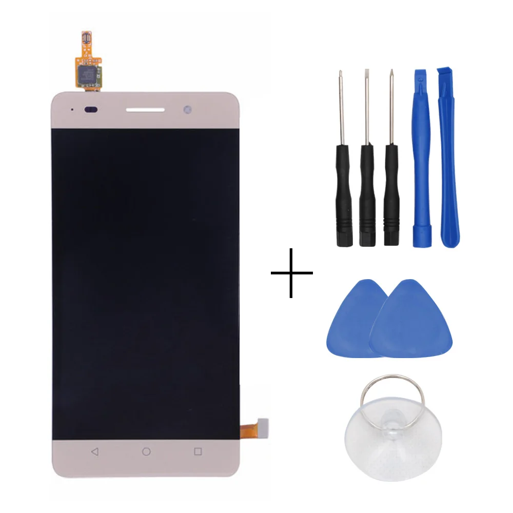 

Original Golden For Huawei Honor 4C CHM-TL00H/CL00 LCD Display And Touch Screen Assembly For Huawei Honor 4C Free Shipping+Tools