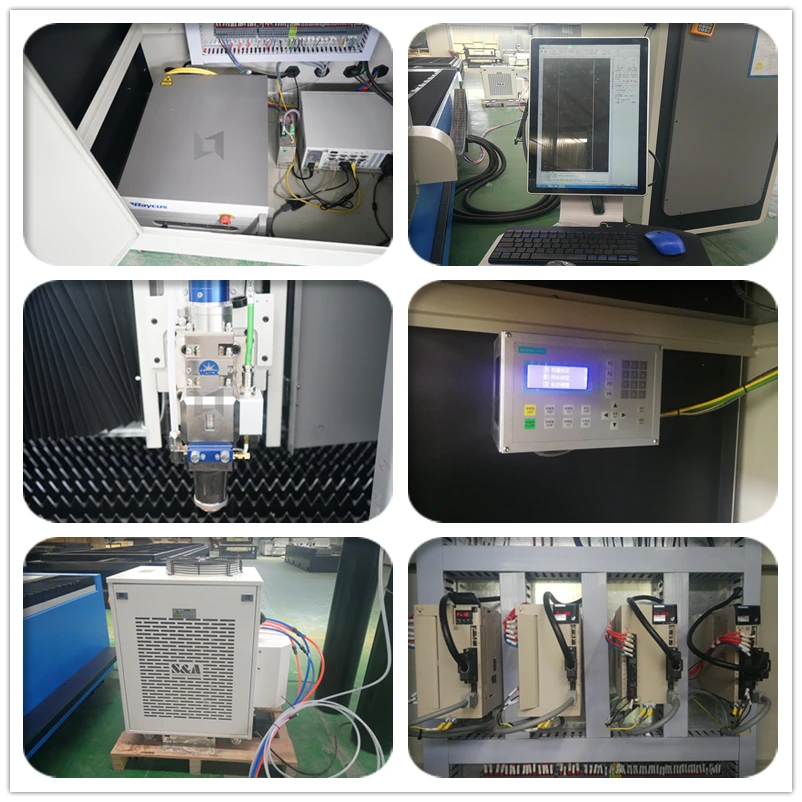 Дешевая цена нержавеющая сталь металлический лазерный резак/Raycus 500W 1000W