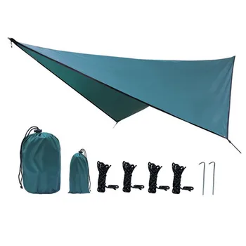 

Waterproof Lightweight Tent Floor Footprint Tarp Rain Fly Sun Shelter Sunshade Mat Ground Sheet For Outdoor Camping S550