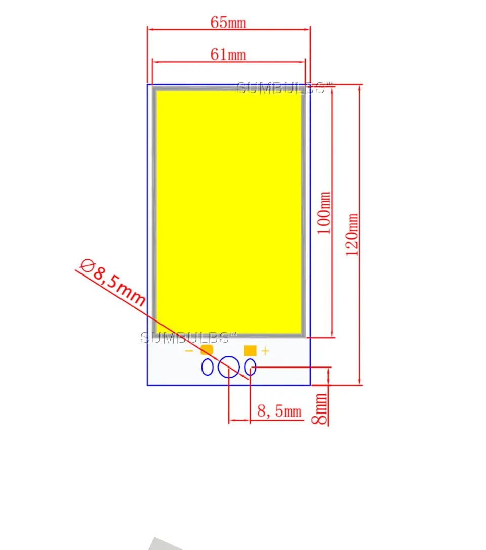 120mm cob led strip light lamp bulb LED lighting (1)