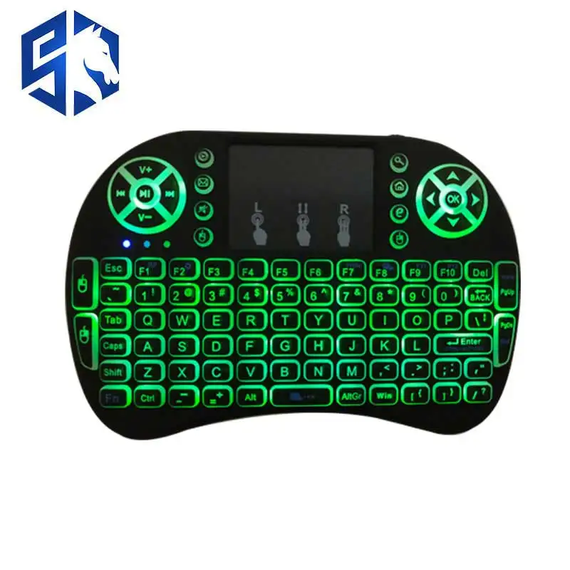 Russian Spanish Mini Wireless Keyboard Touchpad For Home Theater Music System Multi-Language Air Mouse Theatre | Электроника