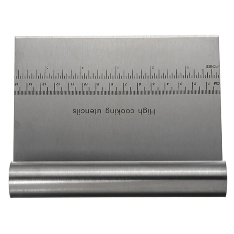  Stainless Steel Pizza Dough Scraper Cutter Baking Pastry Spatulas Kitchen Flour Cake Pastry Tool Sc
