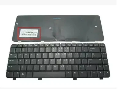 Клавиатура ноутбука США для hp COMPAQ CQ40 CQ45 черный