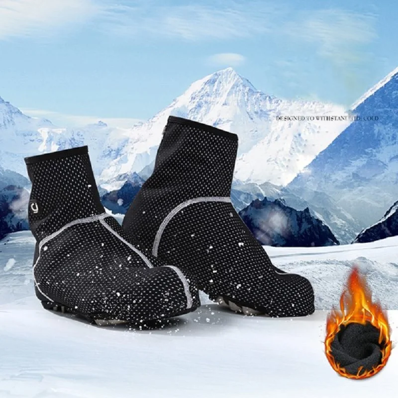 

1 Pair Mesh Sports Outdoor Shoes Covers, Winter Warm Shoes Cover Windproof Dustproof For Motorcycle Bicycle Riding Overshoes