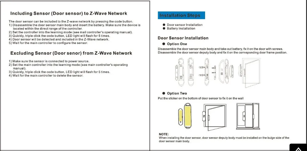 Z-wave датчик двери/окна, дистанционное управление на MP App, безопаснее для умного дома безопасности