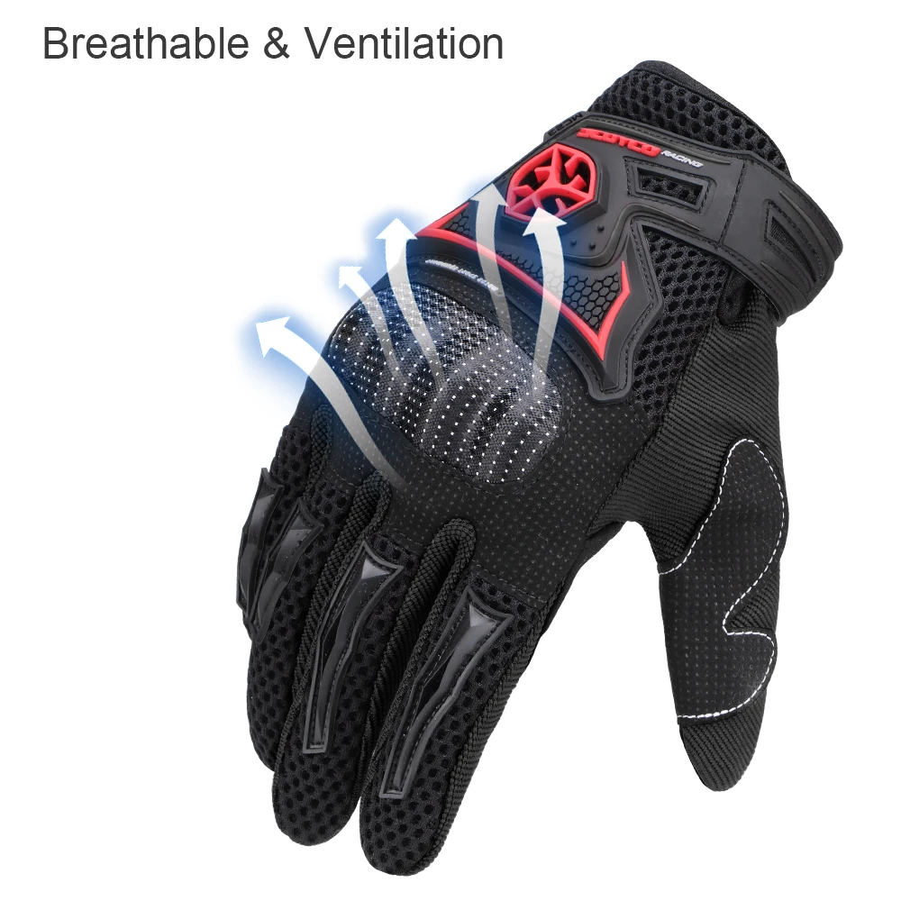 Summer Gloves Motorcycle Man Gloves women guantes moto invierno Protective Breathable motocross Gloves guanti Moto Wholesale