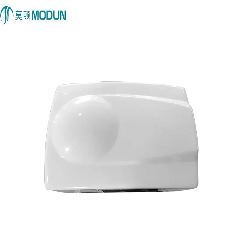 Бытовой прибор Modun бренд коммерческий дешевый инфракрасный датчик бесконтактный металлический белый покрытие Бесконтактный быстрый автоматический сушилка для рук