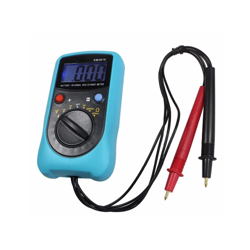 Automobile Storage Battery Voltage Temperature Coefficient Automatic Tester Digital Battery Internal Resistance Meter Instrument