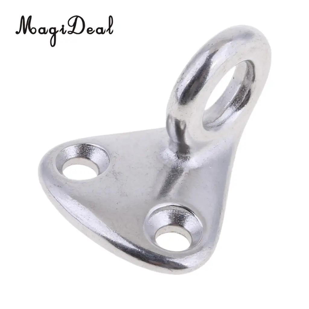 MagiDeal Marine Grade Stainless Steel Boat Hook Ring Anchor Chain Lock for Kayak Canoe Rafting Boating Dinghy Yacht Accessories