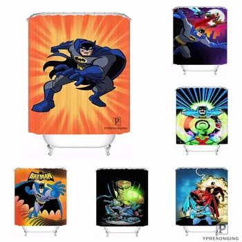 

Custom Superhero Batman Waterproof Shower Curtain Home Bath Bathroom s Hooks Polyester Fabric Multi Sizes180509-44