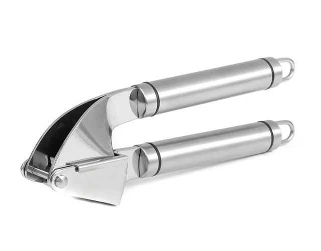 Stainless Steel Alloy Garlic Press Ginger Garlic Crusher Chopper Fruit