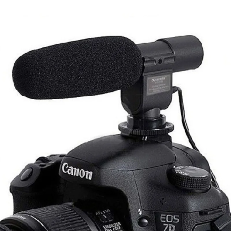 

SG-108 DV Stereo Shotgun Microphone For Canon For Nikon For Pentax For Olympus For Panasonic DSLR and Camcorder DV