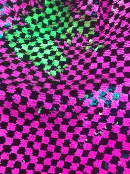 

embroiderd lace fabric yaking-12.1136 with sequins beautiful Nigerian sequins lace fabric for party dress