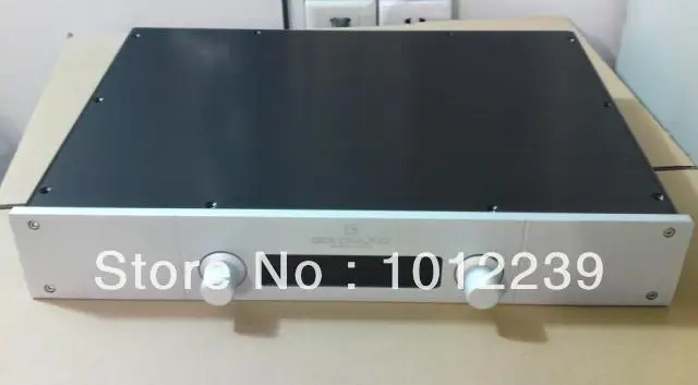 

New aluminum pre-amp chassis /home audio amplifier case size 430mmX70mmX308mm