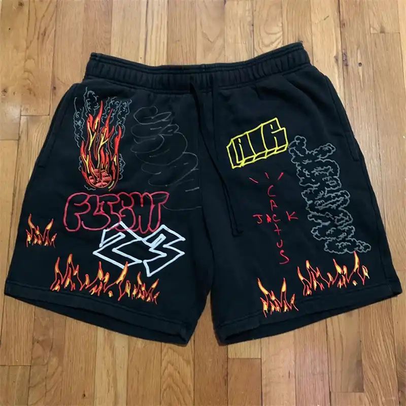 travis scott jordan shorts