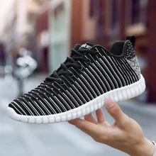 

Men Sneakers Mesh Running Shoes Breathable Weaving Fly Outdoor Sports Shoe Jogging Zapatillas Deportivas Hombre Sapato Masculino