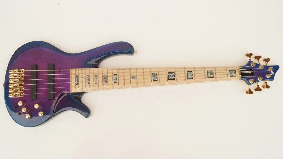 5 string led bass guitar with active pickupin Guitar from Sports