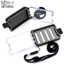 MNFT 1 шт. мушек для ловли нахлыстом коробки рыболовные принадлежности контейнеры для хранения Водонепроницаемый карман Fly Нимфа приманка Коробки