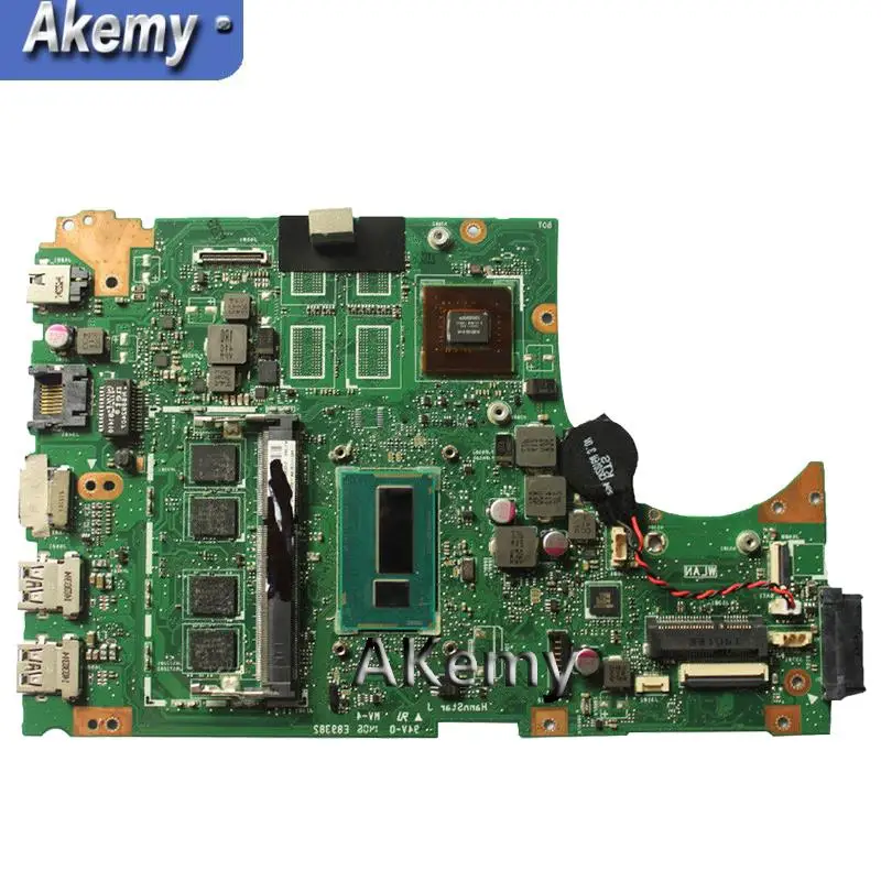Akemy S451LN Материнская плата ноутбука I5-4200U GT840M для ASUS S451 S451L V451 V451L S451LN S451LB Тесты материнская плата S451LN материнская плата