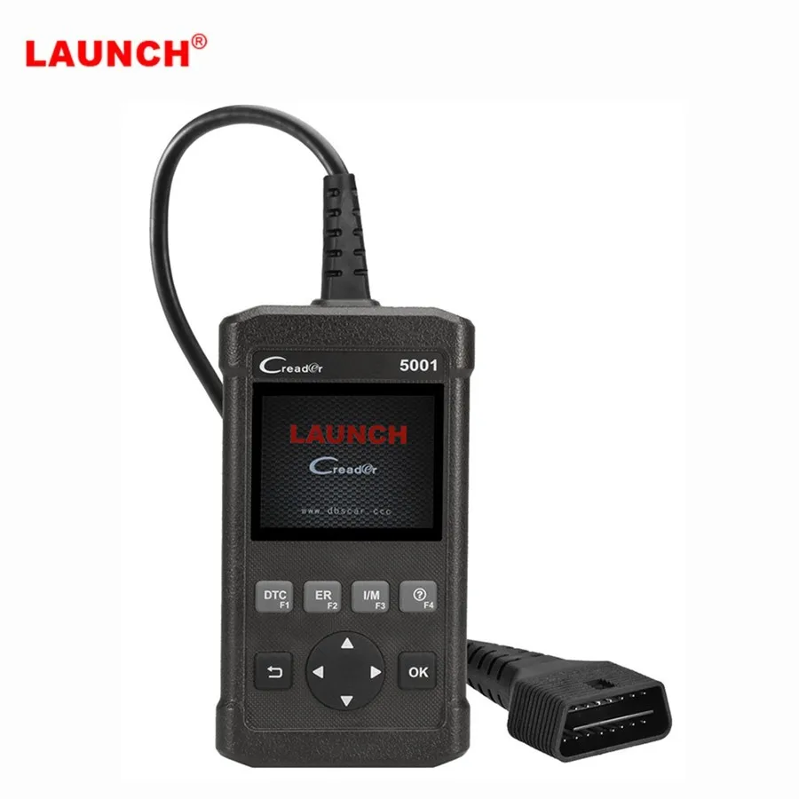 Считыватель кодов Launch CReader 5001 диагностический инструмент с функциями OBDII/EOBD