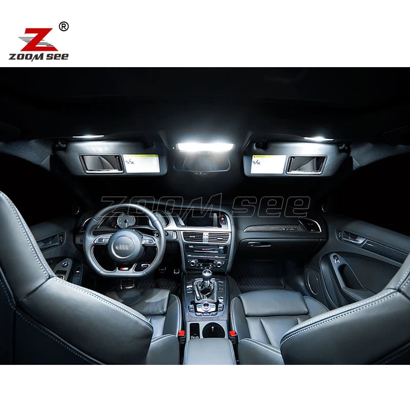 20pcs Error Free For Audi A4 S4 B8 Quattro Avant Wagon Led Bulb