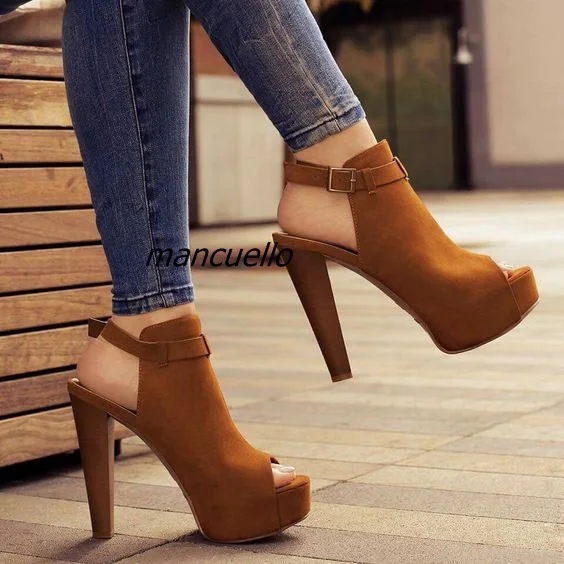 new look chunky heel sandals