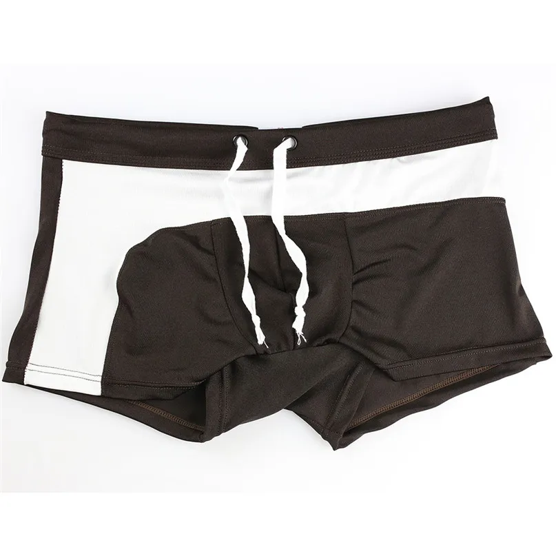 2018 New Mens Swim Briefs Swimwear Sports Shorts Boxers Underwear Men Comfortable Breathable Male Panties Trunks #2J19  (23)