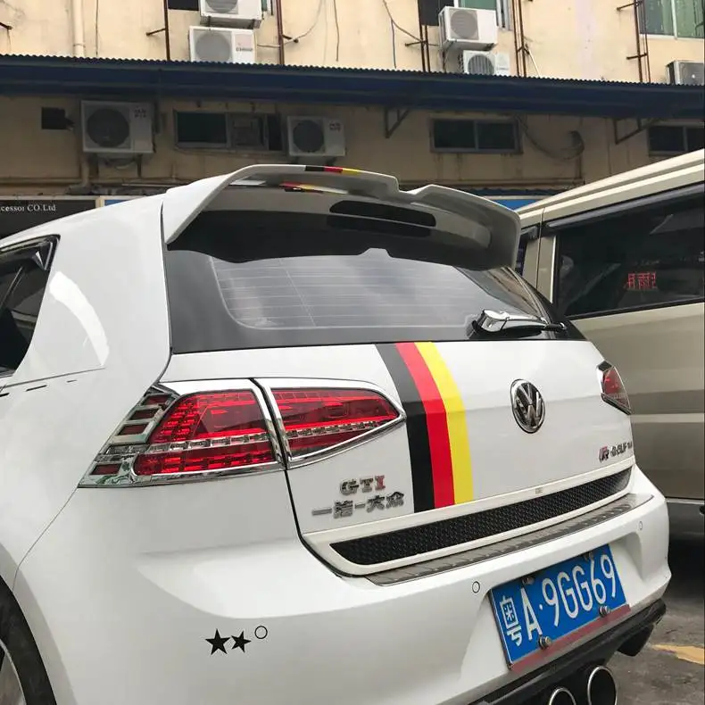 

use for VW golf 7 spoiler 2014-2018 golf 7 spoiler High Quality ABS Material painting Color for golf 7