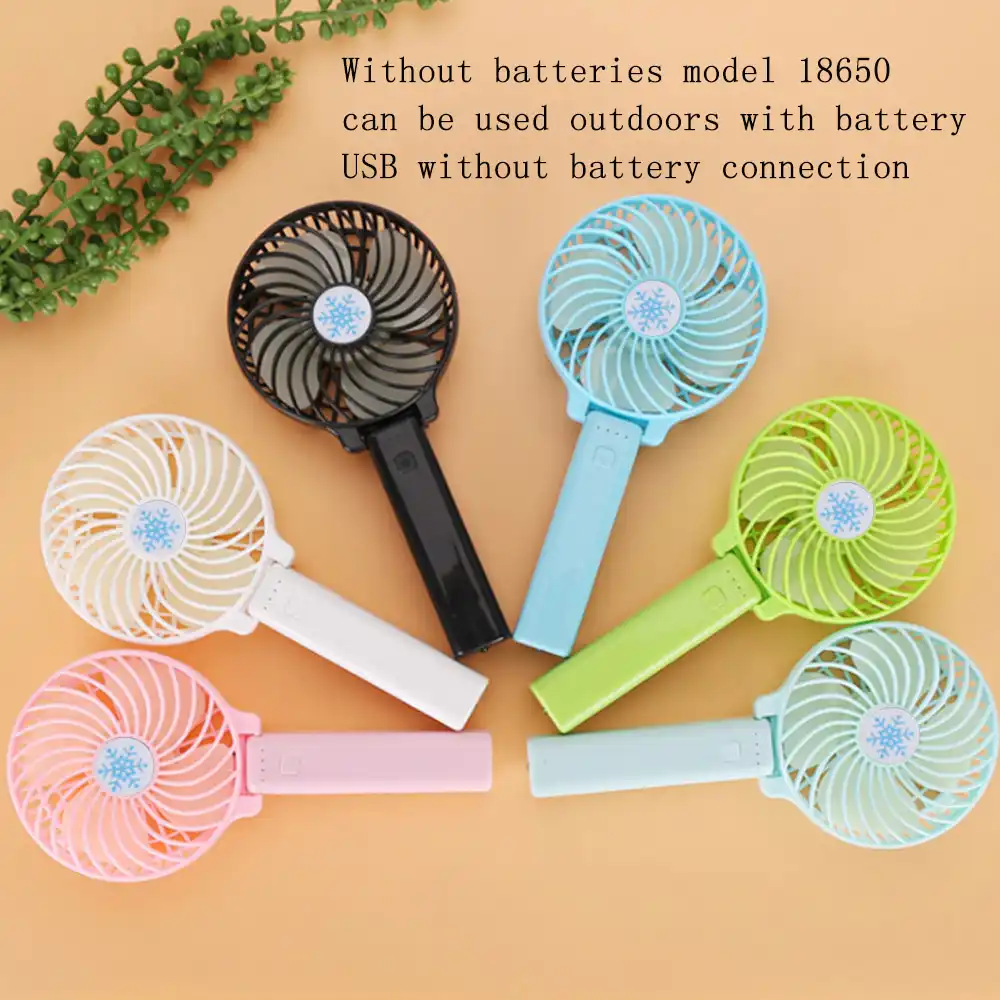 Summer Portable Mini Fan 3 Speed Adjustable Fans For Home OfficeDesk