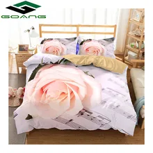 Special Price GOANG Bedding Sets 3d digital printing pink rose bedding sets 3pcs high quality home textiles duvet cover and pillowcases Special Price GOANG Bedding Sets 3d digital printing pink rose bedding sets 3pcs high quality home textiles duvet cover and pillowcases